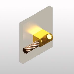 UNIÓN CABLE A SUPERFICIE  <br> CH-PVI