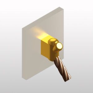 UNIÓN CABLE A SUPERFICIE  <br> CH-VF